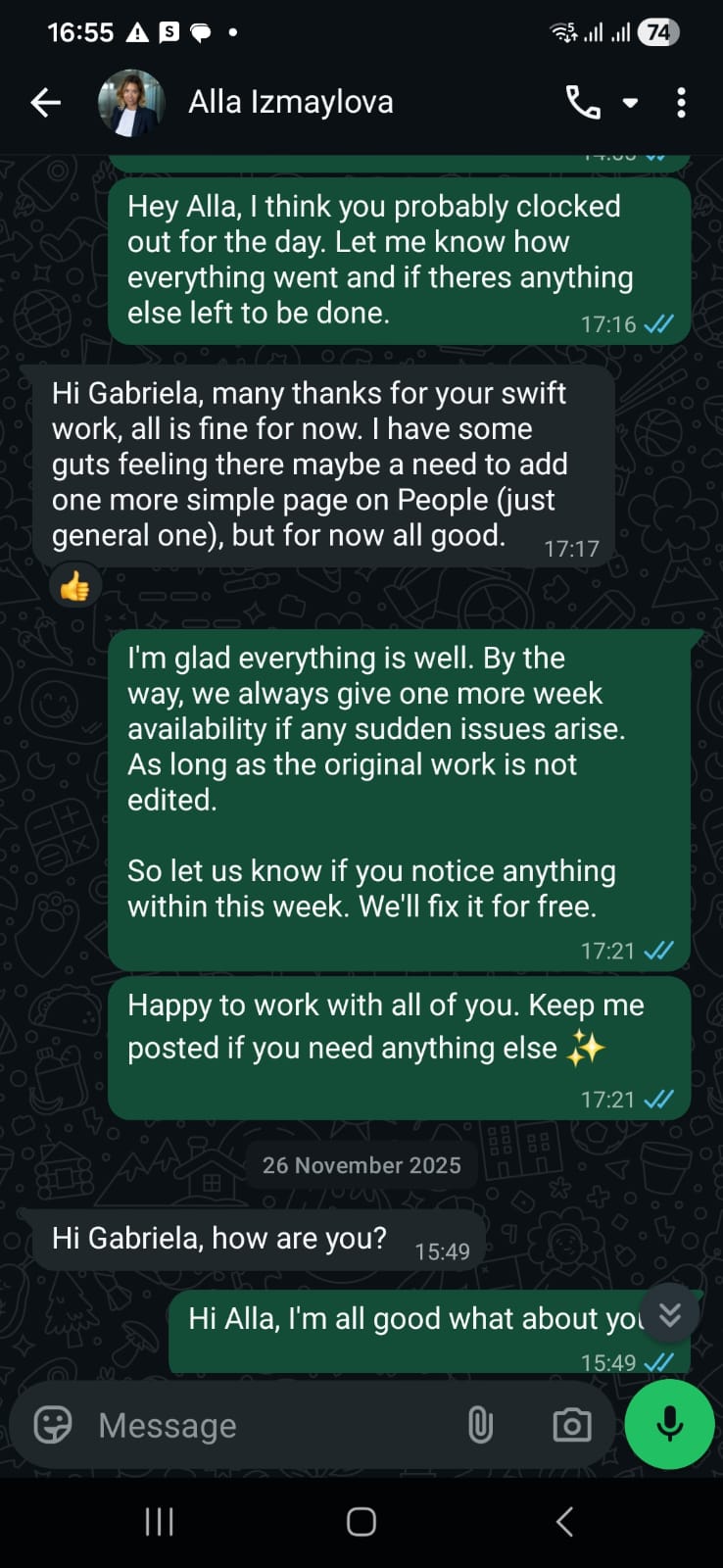 Lucentis Comment: Hi Gabriela, many thanks for your swift work, all is fine for now. I have some (a) gut feeling there may be a need to add one more simple page. (Shortneded)