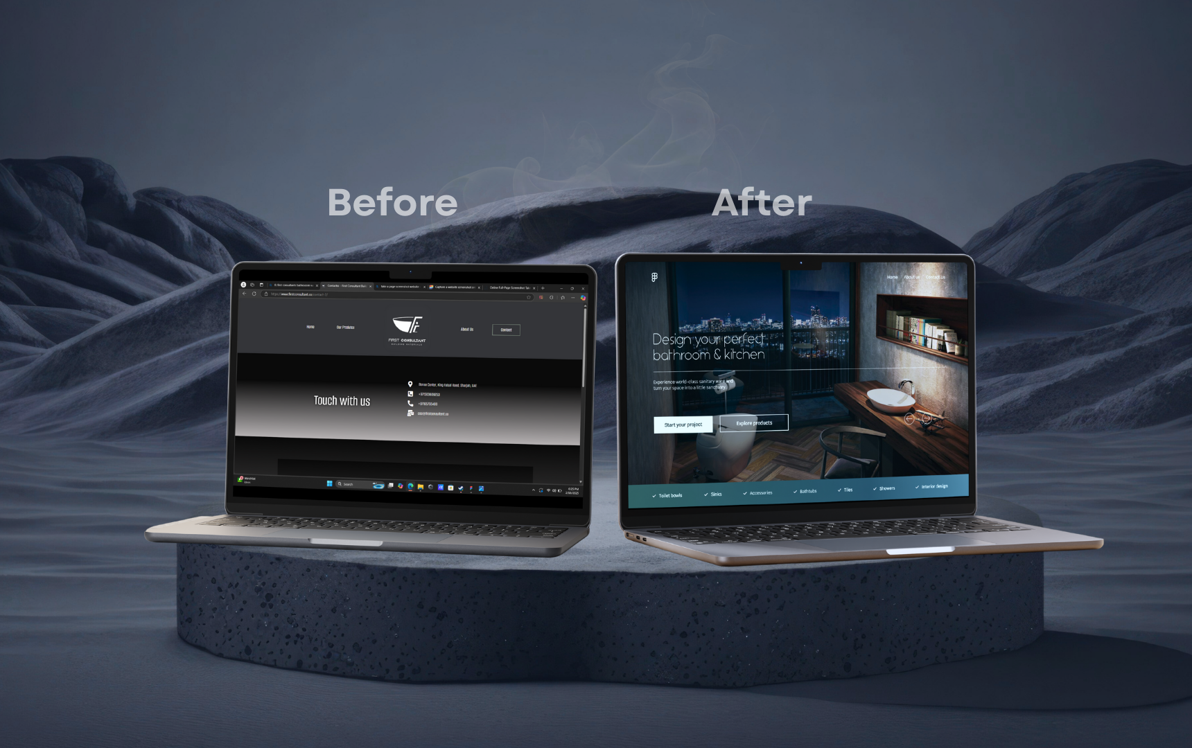 Before and After First Consultants