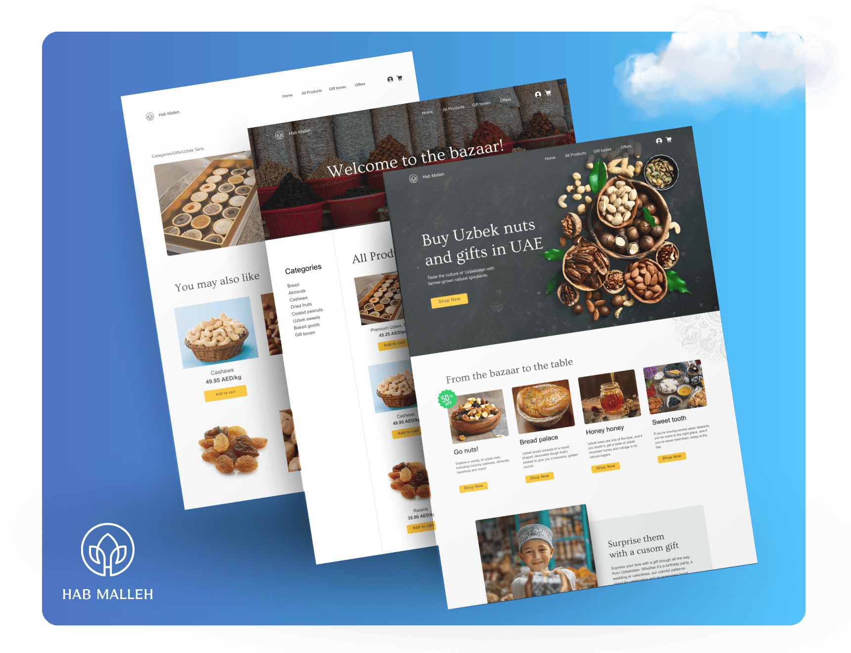 Hab Malleh premium landing pages